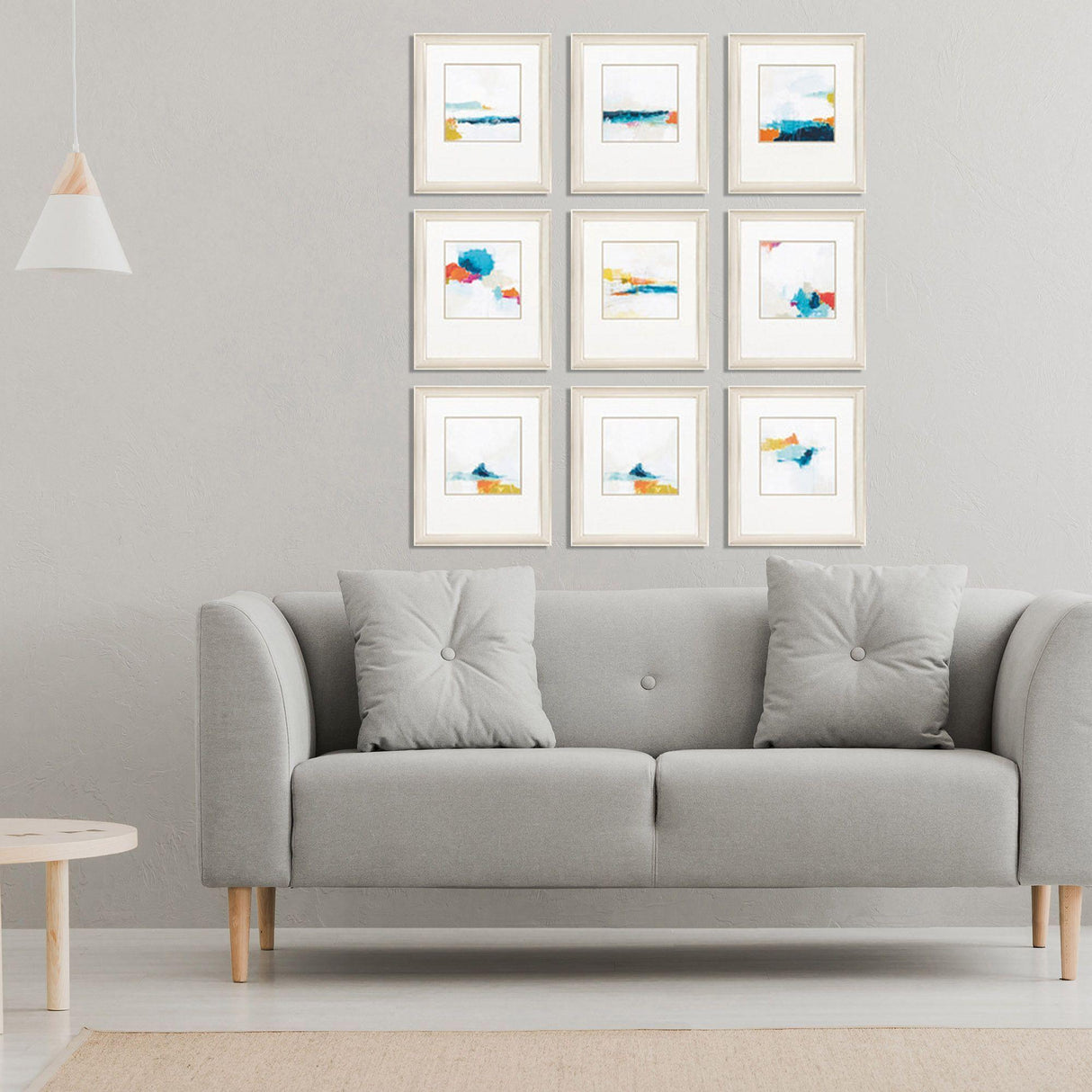 Paragon Atmospheric S/9 Blue 16 X 14 X 1 Wall Art