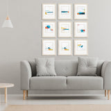 Paragon Atmospheric S/9 Blue 16 X 14 X 1 Wall Art