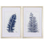 Paragon Indigo Ferns S/2 Blue 28 X 18 X 1 Wall Art