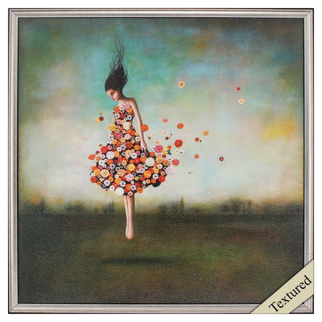 Paragon Boundlessness in Bloom Green 27 X 27 X 2 Wall Art