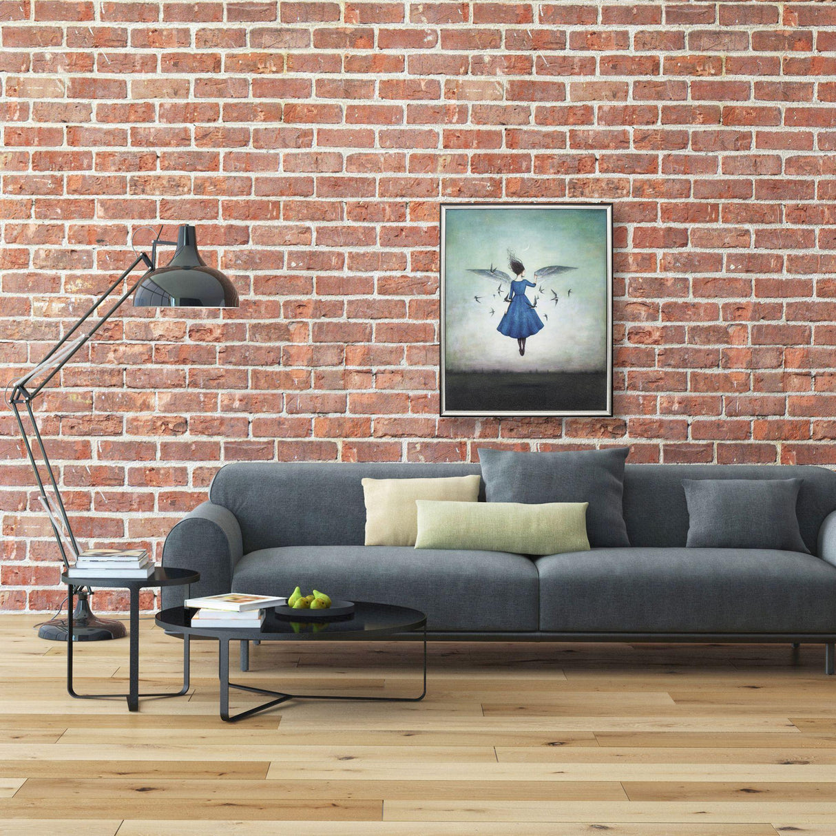 Paragon Swift Encounter Gray 29 X 23 X 2 Wall Art