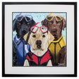 Paragon Scuba Dogs Blue 28 X 28 X 2 Wall Art
