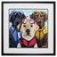 Paragon Scuba Dogs Blue 28 X 28 X 2 Wall Art