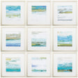 Paragon Beach Wash S/9 Blue 20 X 20 X 1 Wall Art
