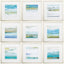 Paragon Beach Wash S/9 Blue 20 X 20 X 1 Wall Art