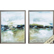 Paragon Cool Before Warmth S/2 Green 20 X 14 X 3 Wall Art