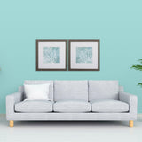 Paragon Sea Crown S/2 Green 23 X 23 X 2 Wall Art