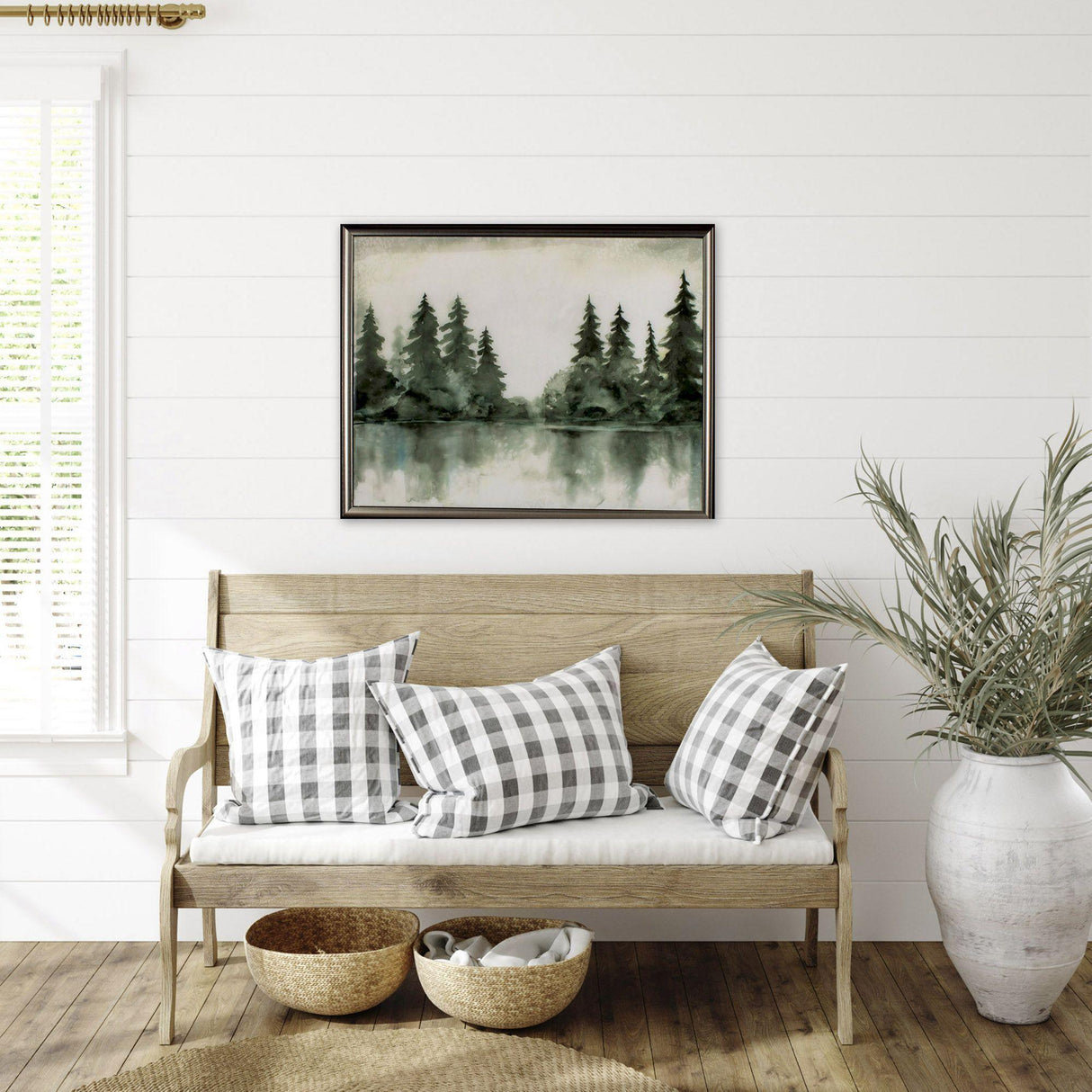 Paragon Forest Enchantment Green 19 X 25 X 2 Wall Art