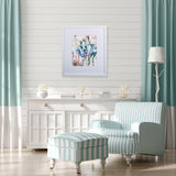 Paragon In the Kelp II Blue 33 X 29 X 2 Wall Art