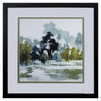 Paragon Reflections Green 30 X 30 X 2 Wall Art