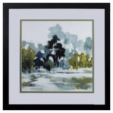 Paragon Reflections Green 30 X 30 X 2 Wall Art