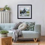 Paragon Reflections Green 30 X 30 X 2 Wall Art