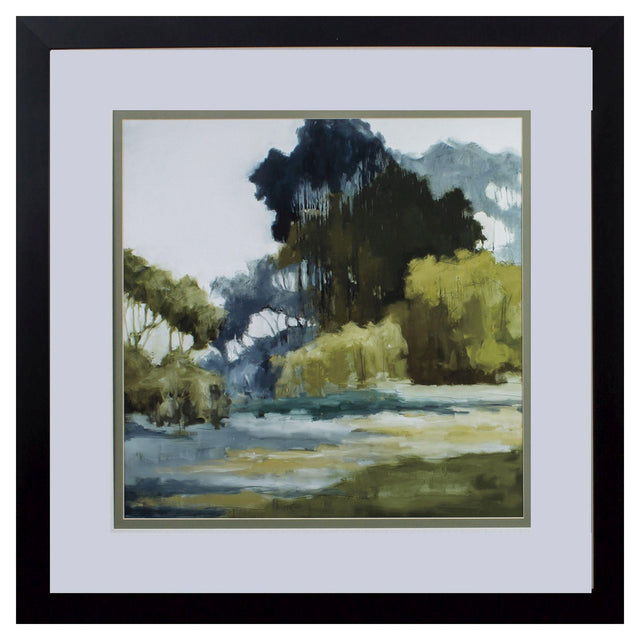 Paragon Bean Fields Tall Trees Green 30 X 30 X 2 Wall Art