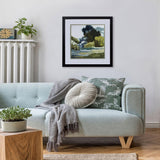 Paragon Bean Fields Tall Trees Green 30 X 30 X 2 Wall Art