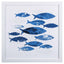 Paragon Sea Gold I Blue 27 X 27 X 2 Wall Art
