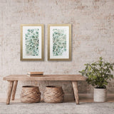 Paragon Green Flowerhead S/2 Green 33 X 21 X 1 Wall Art