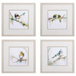 Paragon Birds on Branch S/4 Green 17 X 17 X 1 Wall Art