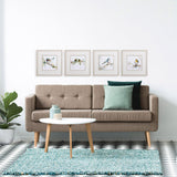 Paragon Birds on Branch S/4 Green 17 X 17 X 1 Wall Art