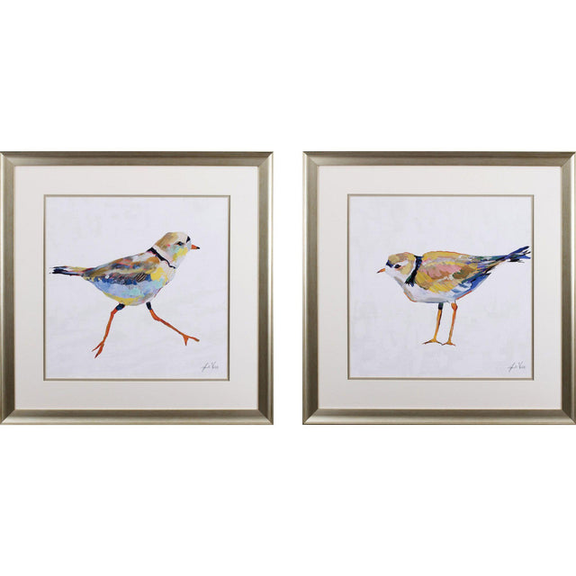 Paragon Coastal Plover S/2 Green 27 X 27 X 1 Wall Art