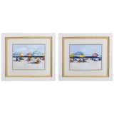 Paragon Day Dream Believers S/2 Blue 20 X 23 X 2 Wall Art