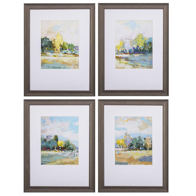 Paragon Forest Expanse S/4 Blue 26 X 20 X 1 Wall Art