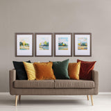 Paragon Forest Expanse S/4 Blue 26 X 20 X 1 Wall Art