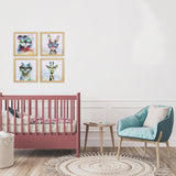 Paragon Animal Glasses S/4 Green 14 X 14 X 1 Wall Art