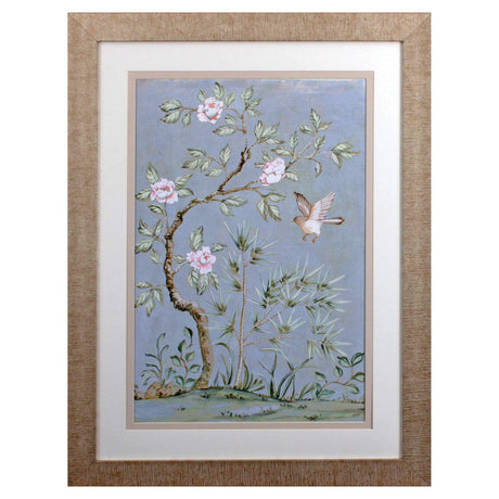 Paragon Spring Mural II Blue 33 X 25 X 1 Wall Art