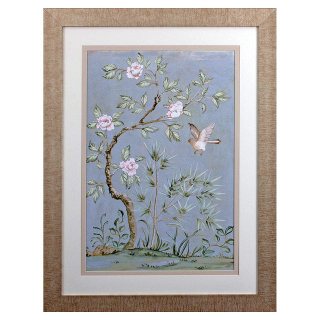 Paragon Spring Mural II Blue 33 X 25 X 1 Wall Art