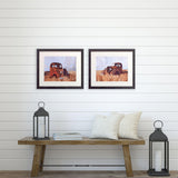 Paragon Farm Truck S/2 Brown 17 X 20 X 2 Wall Art