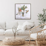 Paragon Magnolia Bouquet Green 30 X 30 X 2 Wall Art