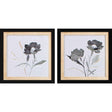Paragon Dark Ophelia S/2 Gray 16 X 16 X 2 Wall Art