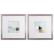 Paragon Bay View Morning S/2 Turquoise 26 X 26 X 2 Wall Art