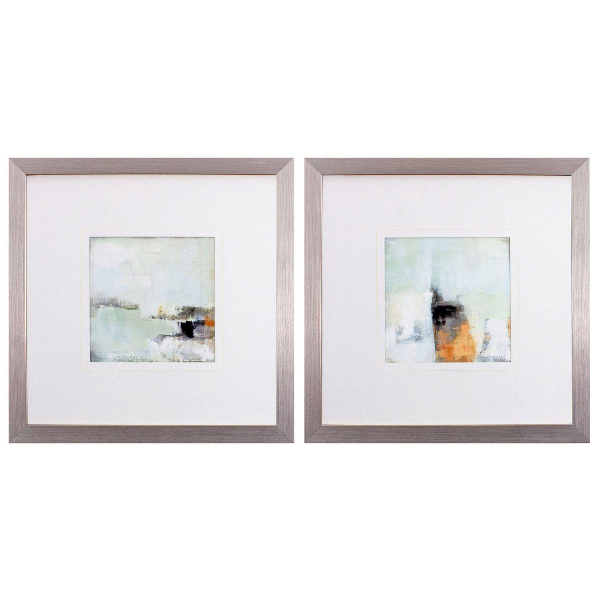 Paragon Bay View Morning S/2 Turquoise 26 X 26 X 2 Wall Art
