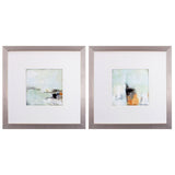 Paragon Bay View Morning S/2 Turquoise 26 X 26 X 2 Wall Art