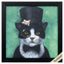 Paragon Tuxedo Cat Neutral 11 X 11 X 2 Wall Art
