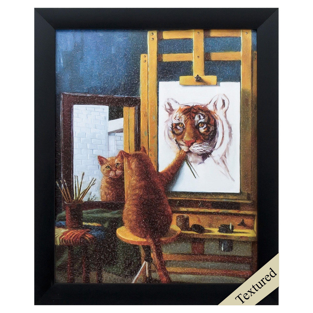 Paragon Norman Catwell Neutral 11 X 09 X 2 Wall Art