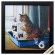 Paragon Kitty Throne Neutral 11 X 11 X 2 Wall Art