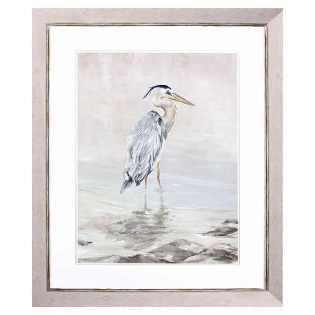 Paragon Heron Beauty II Blue 34 X 28 X 1 Wall Art