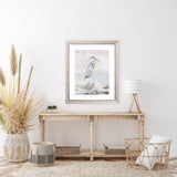 Paragon Heron Beauty II Blue 34 X 28 X 1 Wall Art