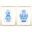 Paragon Ming Vase B S/2 Blue 26 X 20 X 2 Wall Art