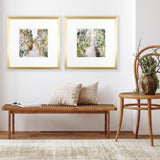 Paragon Flower Garden Path S/2 Green 22 X 22 X 2 Wall Art