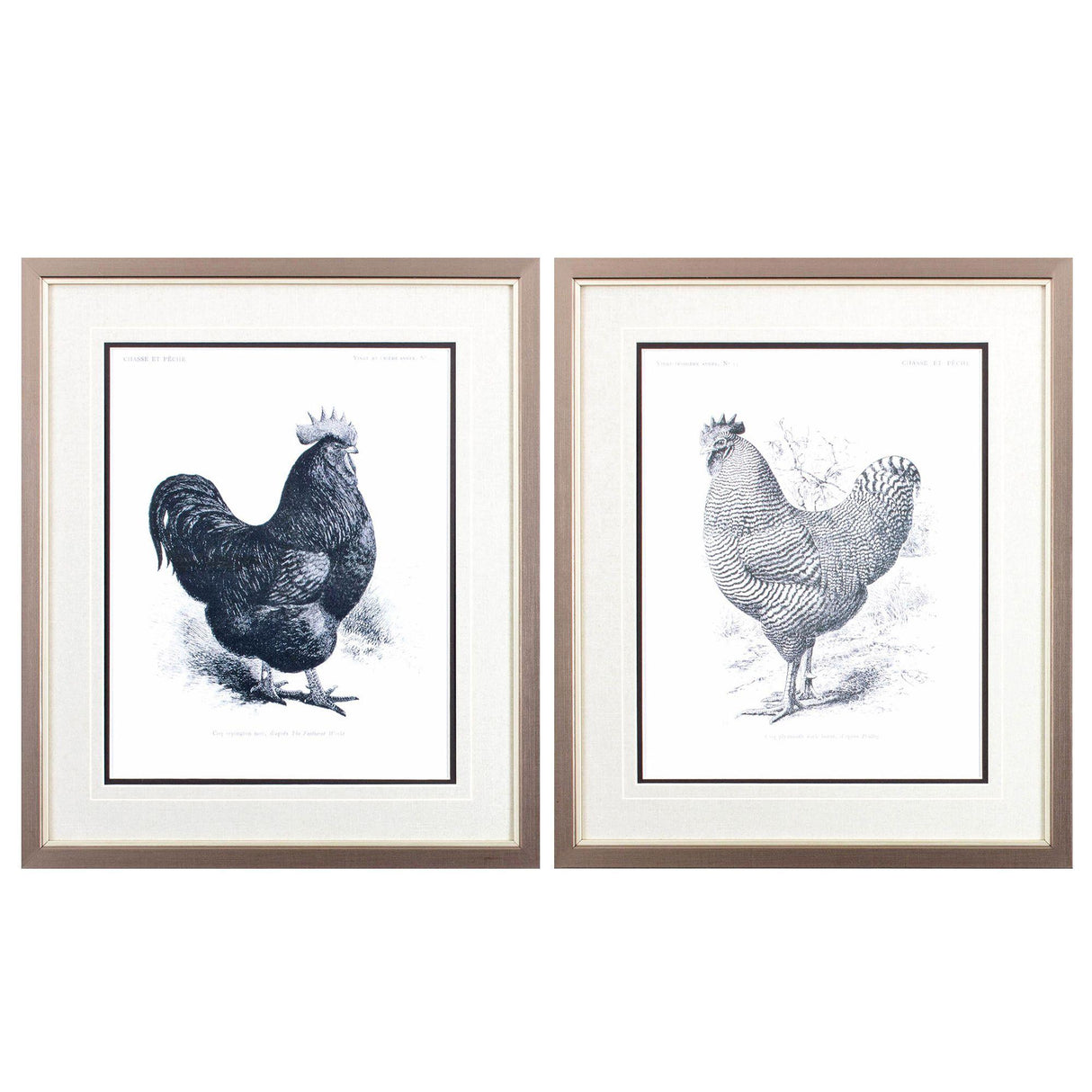 Paragon Vintage Farmhouse S/2 Black 20 X 17 X 1 Wall Art