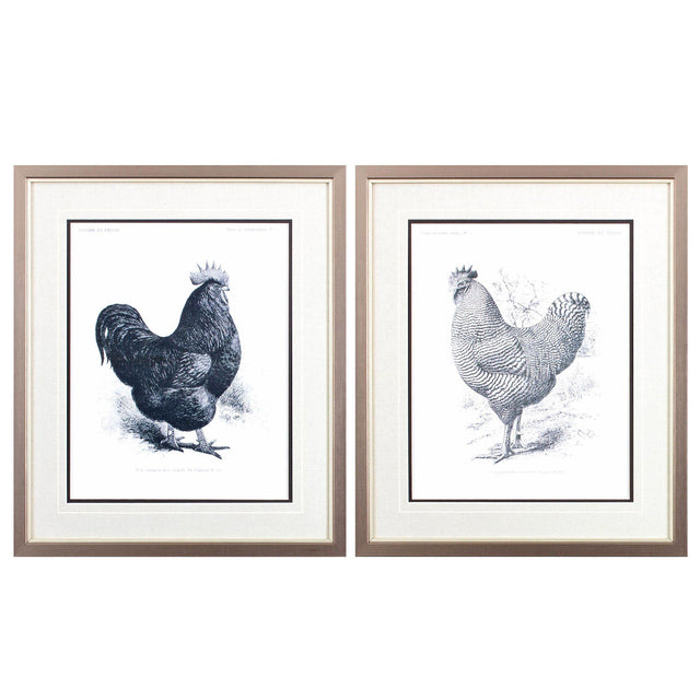 Paragon Vintage Farmhouse S/2 Black 20 X 17 X 1 Wall Art