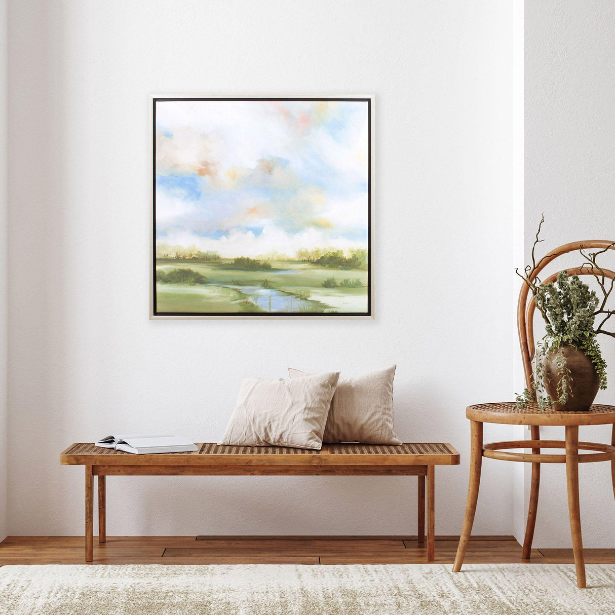 Paragon Cloudscape I Blue 30 X 30 X 2 Wall Art