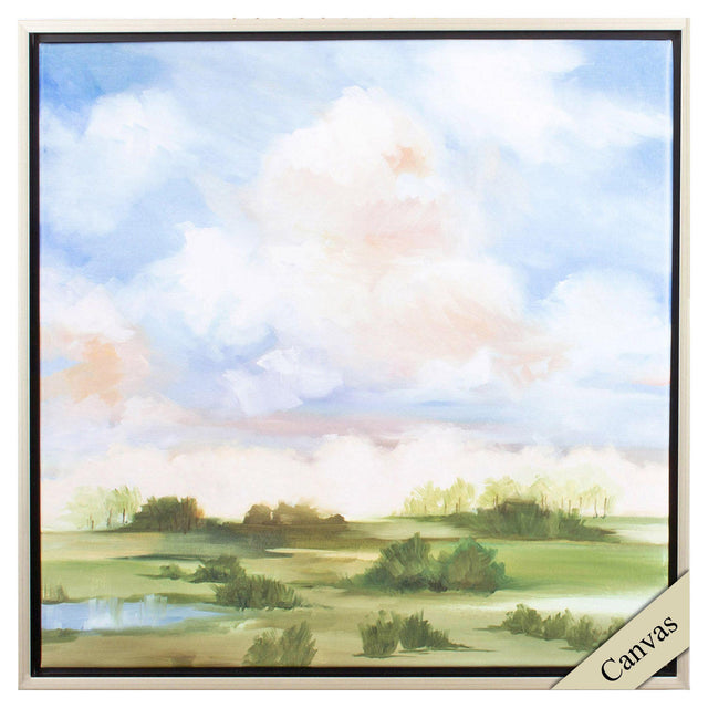 Paragon Cloudscape II Blue 30 X 30 X 2 Wall Art