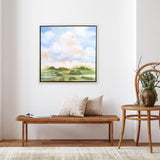 Paragon Cloudscape II Blue 30 X 30 X 2 Wall Art
