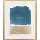 Paragon Mirror I Teal 36 X 30 X 2 Wall Art