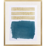 Paragon Mirror II Teal 36 X 30 X 2 Wall Art