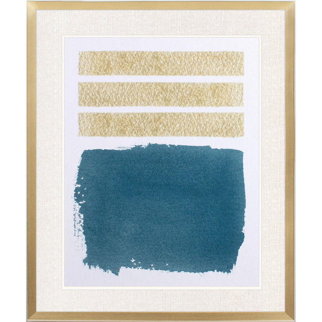 Paragon Mirror II Teal 36 X 30 X 2 Wall Art